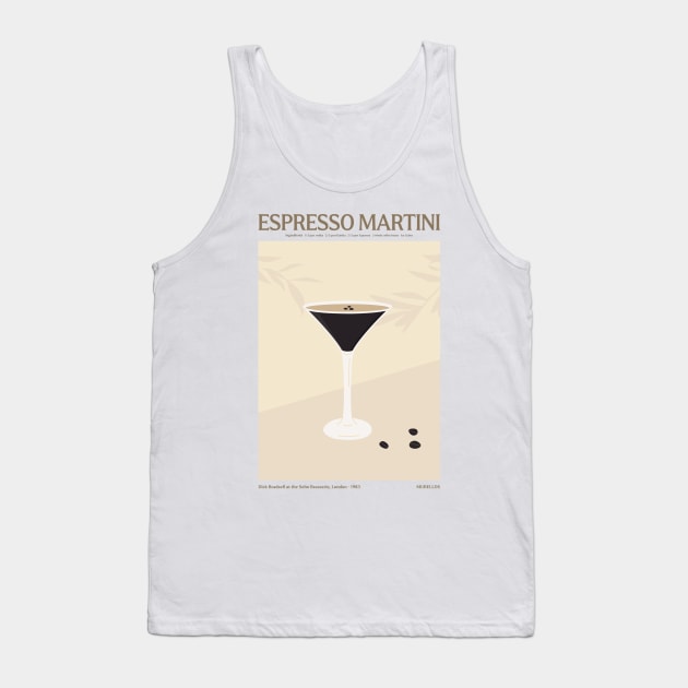 Espresso Martini Tank Top by MurellosArt